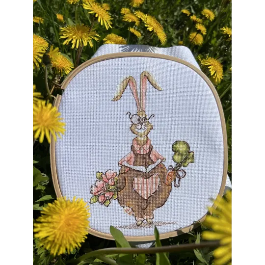 Kreuzstich-Set "Hobby gardener" 13 x 20 cm SANS-75