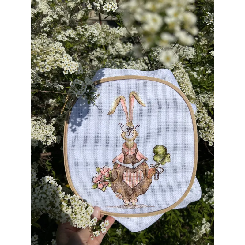 Kreuzstich-Set "Hobby gardener" 13 x 20 cm SANS-75