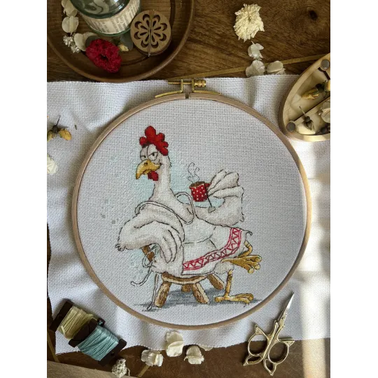 Kreuzstich-Set "Tea Lover" 15 х 17,5 cm SANCH-12