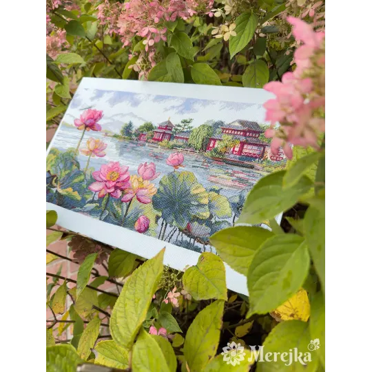 Cross stitch kit "Lotus Dreams"  24x44 SK281