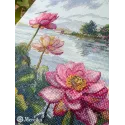 Kit de point de croix "Rêves de lotus" 24x44 SK281