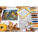 Kit de point de croix "Haunted Happenings" 38x31cm SLETIL9967