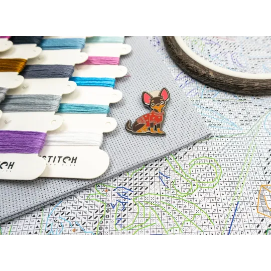 Kit de point de croix "Études de dragons" 38x29 cm SLETIL9965