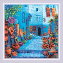 Cross Stitch Kit. "Colors of Morocco" 40x40 cm SR2308