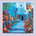 Cross Stitch Kit. "Colors of Morocco" 40x40 cm SR2308