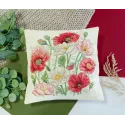 Cross-stitch kit "When Poppies Blomm" 30x30 cm AAHP-022