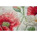 Cross-stitch kit "When Poppies Blomm" 30x30 cm AAHP-022