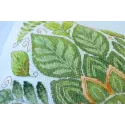 Kit de point de croix "Danse des feuilles" 30x30 cm AAHP-020