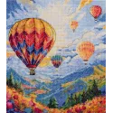 Kits de point de croix "Vol vers le soleil" 25x29 cm AAH-304