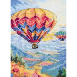 Kreuzstich-Sets "Flug zur Sonne" 25x29 cm AAH-304