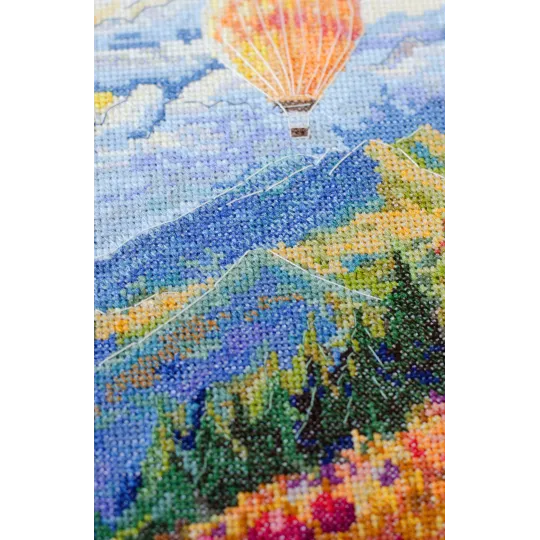 Kreuzstich-Sets "Flug zur Sonne" 25x29 cm AAH-304
