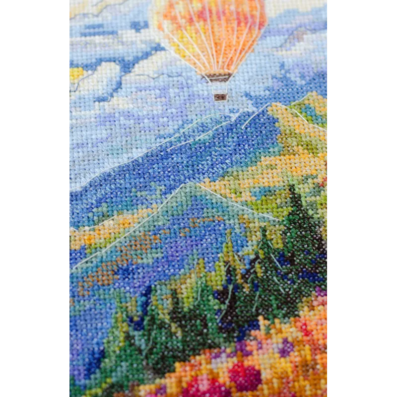 Kreuzstich-Sets "Flug zur Sonne" 25x29 cm AAH-304