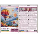 Kits de point de croix "Vol vers le soleil" 25x29 cm AAH-304
