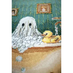Cross-stitch kit "Domestic ghost" 15x23 cm AAH-303