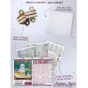 Cross-stitch kit "Domestic ghost" 15x23 cm AAH-303