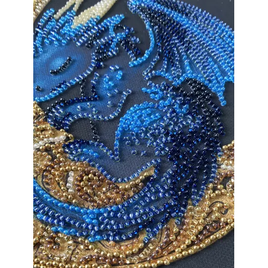 Kit de broderie de perles de taille moyenne "Petit de Légendes au clair de lune" 20x20 cm AAMB-130