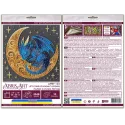 Kit de broderie de perles de taille moyenne "Petit de Légendes au clair de lune" 20x20 cm AAMB-130