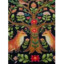 Kit de point de croix "L'Arbre des contes forestiers" 30x30 cm AAHP-021