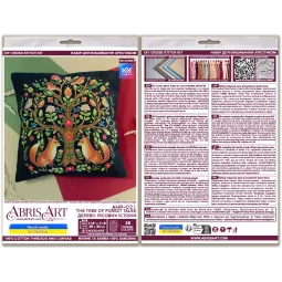 Kit de point de croix "L'Arbre des contes forestiers" 30x30 cm AAHP-021