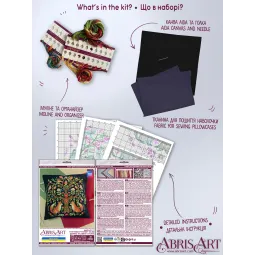 Cross-stitch kit "The Tree of Forest Tales" 30x30 cm AAHP-021