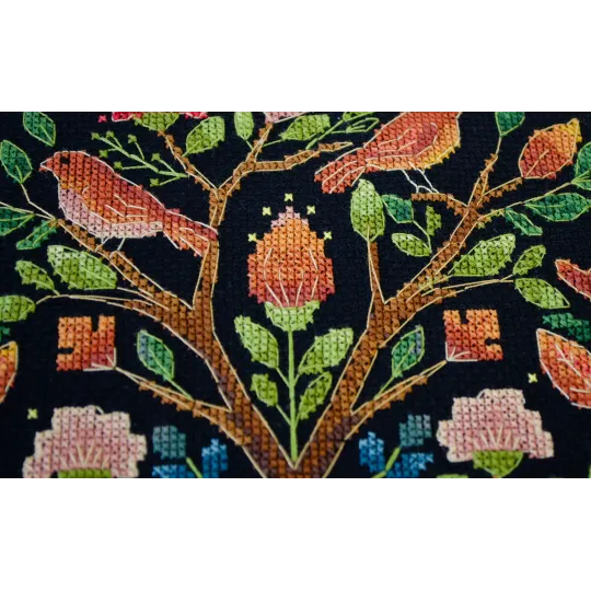 Cross-stitch kit "The Tree of Forest Tales" 30x30 cm AAHP-021