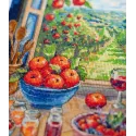 Kits de point de croix "Dans le paradis des pommes" 24x32 cm AAH-305