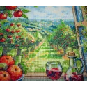 Cross-stitch kits "In the Apple Paradise" 24x32 cm AAH-305