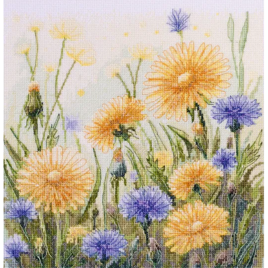 Kreuzstich-Set "Flüsterndes Gras" 26x26 cm AAH-300