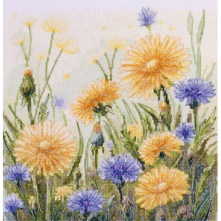 Cross-stitch kit "Whispering Grass" 26x26 cm AAH-300