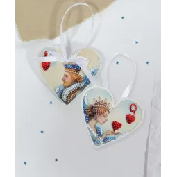 Decoration kit "Majestic Lova" 15x7 cm AABT-052