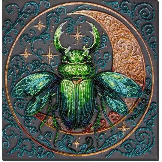 Hauptperlenstickerei-Set „Natur Totem“ 25x25 cm AAB-955