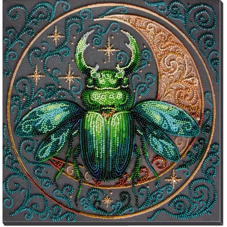 Pagrindinis rinkinys siuvinėjimui karoliukais „Nature Totem“ 25x25 cm AAB-955