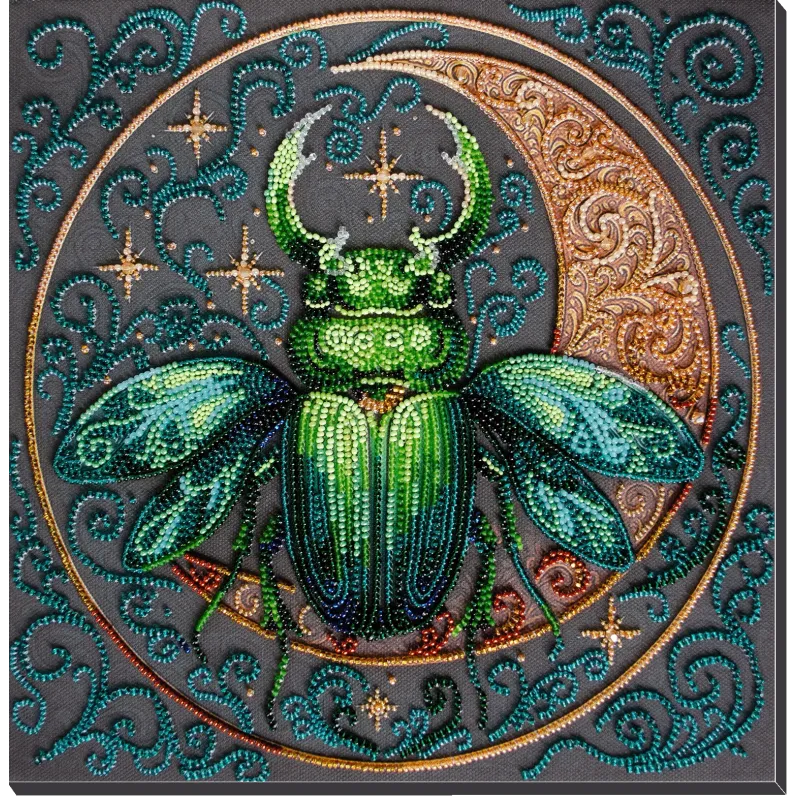 Hauptperlenstickerei-Set „Natur Totem“ 25x25 cm AAB-955