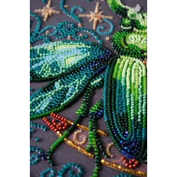 Kit de broderie de perles principal "Totem de la nature" 25x25 cm AAB-955