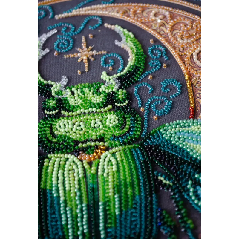 Kit de broderie de perles principal "Totem de la nature" 25x25 cm AAB-955