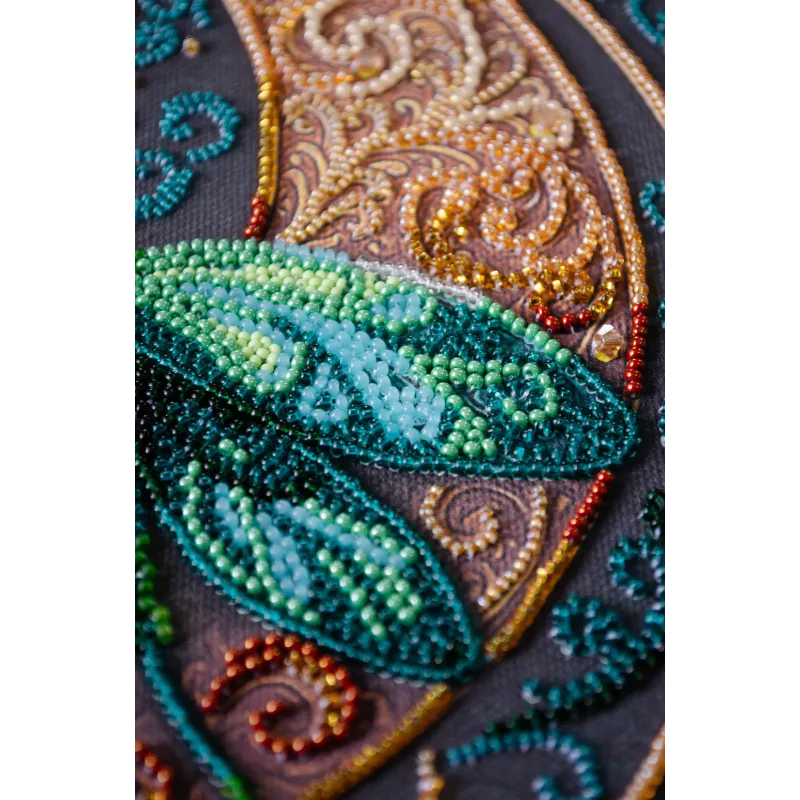 Pagrindinis rinkinys siuvinėjimui karoliukais „Nature Totem“ 25x25 cm AAB-955