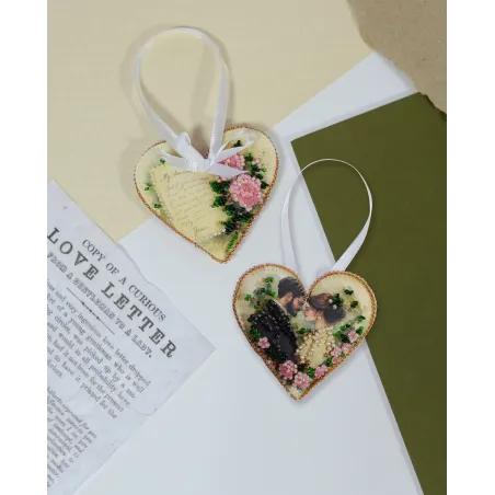 Decoration kit "The Viscount Who Loved Me" 15x7 cm AABT-055