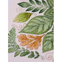 Наборы для вышивания крестиком "Танец листьев" 30x30 см AAH-301