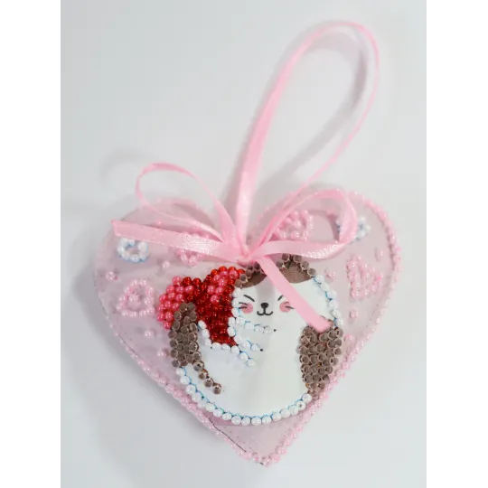 Kit de décoration "Câlins ronronnants" 15x7 cm AABT-051