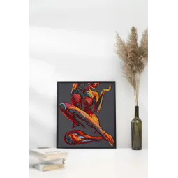 Kit de broderie de perles principal "L'essence de la féminité" 25x29 cm AAB-959