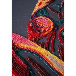 Kit de broderie de perles principal "L'essence de la féminité" 25x29 cm AAB-959