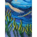 Mid-sized bead embroidery kit "The grandeur of the depths" 20x20 cm AAMB-131