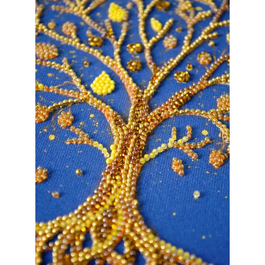 Main Bead Embroidery Kit "Radiance of Life" 23x35 cm AAB-961