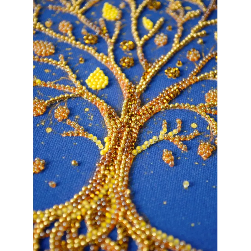 Main Bead Embroidery Kit "Radiance of Life" 23x35 cm AAB-961