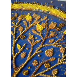 Main Bead Embroidery Kit "Radiance of Life" 23x35 cm AAB-961