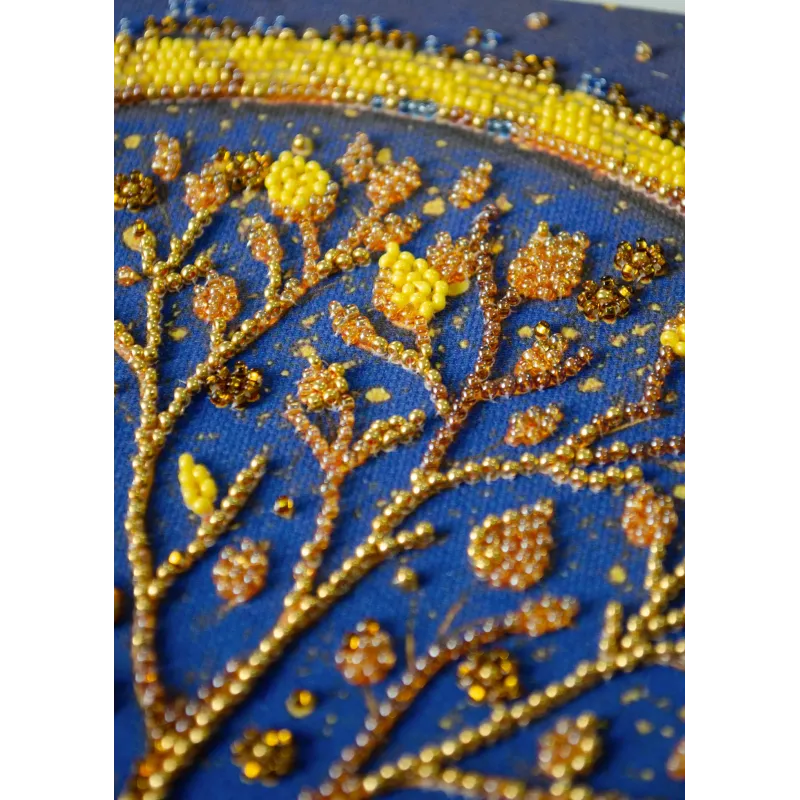 Main Bead Embroidery Kit "Radiance of Life" 23x35 cm AAB-961