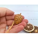 Magnetic needle holder. Pine cone. Hard KF059/66P