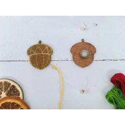 Магнитный держатель для игл. Желудь. Твердый. KF059/67P