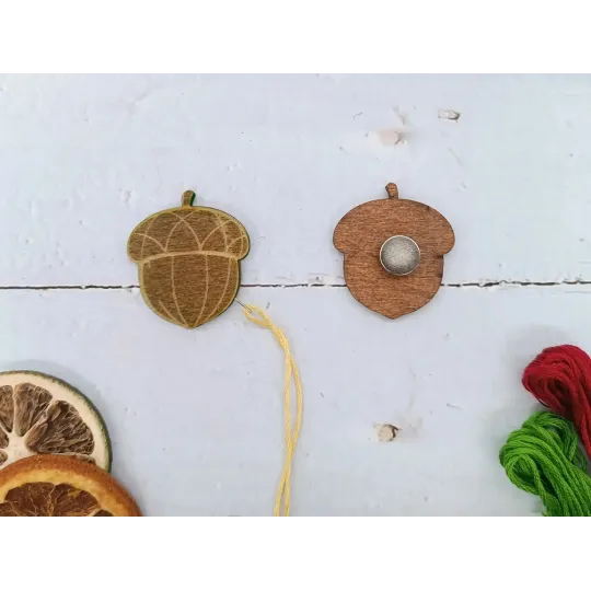 Magnetic needle holder. Acorn. Hard. KF059/67P