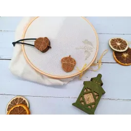 Магнитный держатель для игл. Желудь. Твердый. KF059/67P